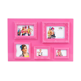 Bilderrahmen Collage Pink