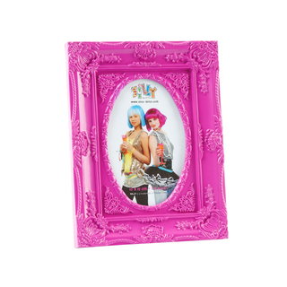 Bilderrahmen Ornament Klein Lila