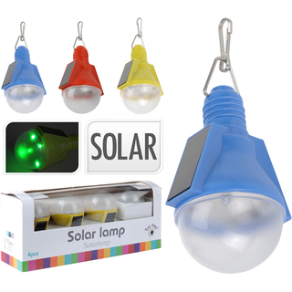 4-tlg. LED Solarlampen