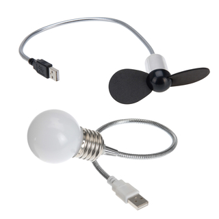 USB Ventilator & Leselampe Set