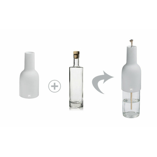 Oellampe Öllampe Öl Oel Lampe Glas Porzellan Glasflasche...