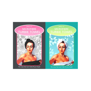 2er Set Turban Handtücher