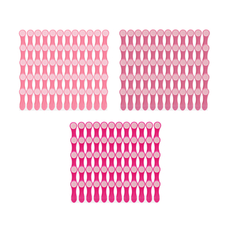 60 Wäscheklammern im Glitter Design für empfindliche...