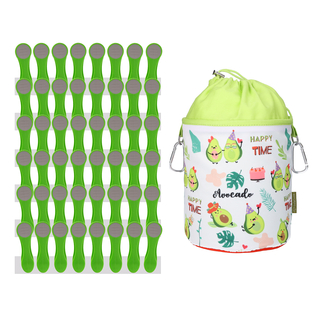 48 Wäscheklammern Grün Grau Edelstahl und 1 bellaCott...