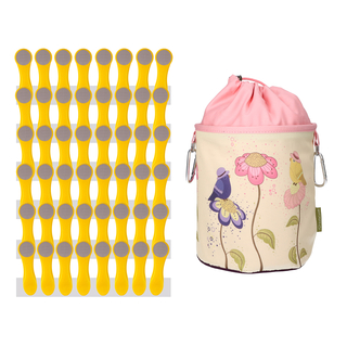 48 Wäscheklammern Gelb Grau Edelstahl und 1 bellaCott...