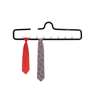 Edler Krawattenhalter aus Aluminium für 9 Krawatten