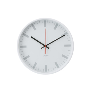 Karlsson Design Wanduhr Weiß
